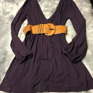 Bebe 2 bebe purple dress